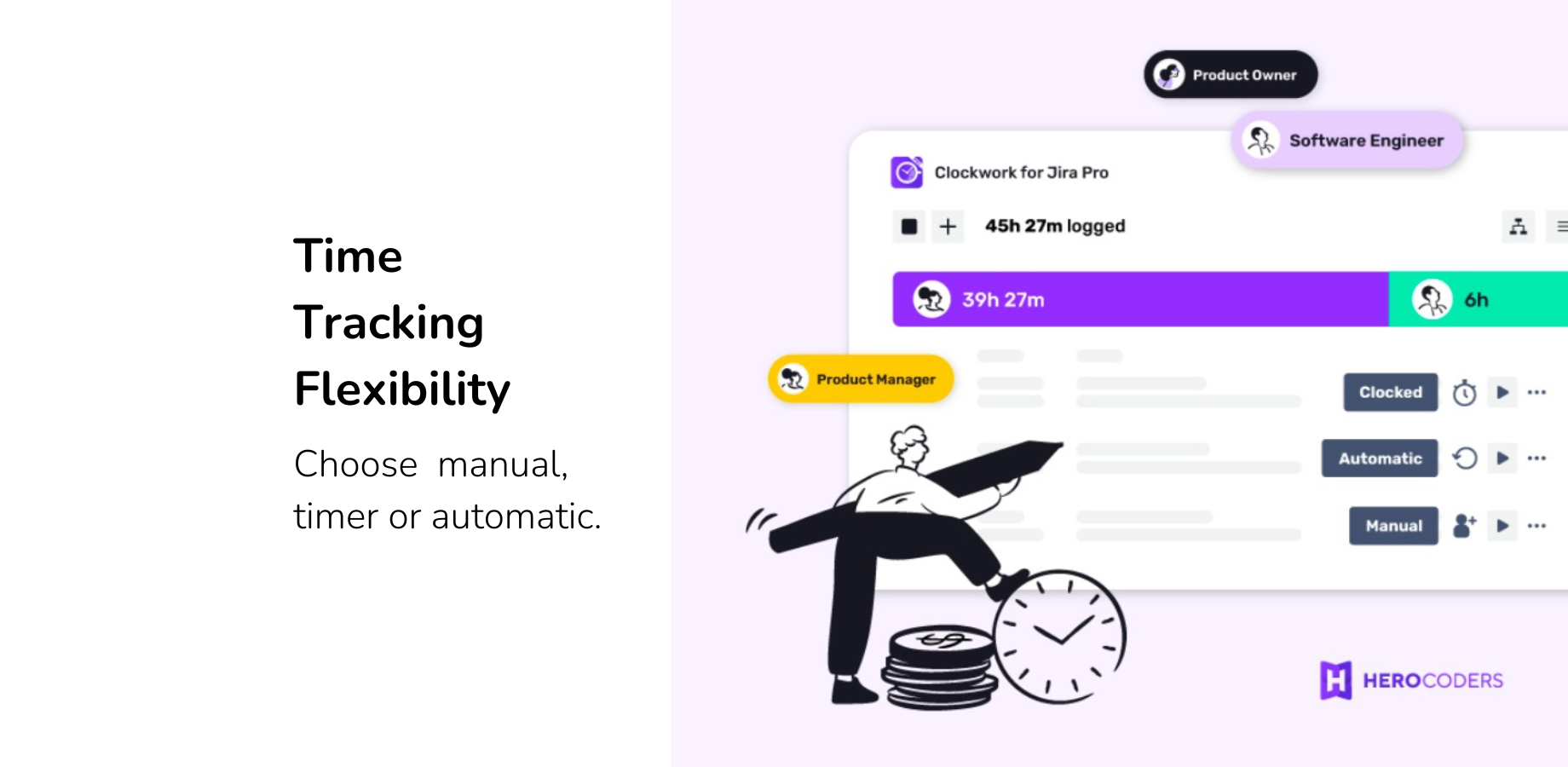 ⏲️Time Tracking Flexibility for Diverse Team Needs