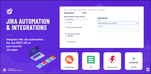 Automate processes by integrating with Jira automation (dozens of examples in our documentation), the Jira REST API or apps like Powerscripts and Scritprunner.