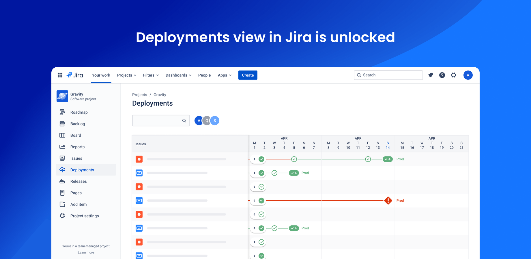View Your Team's Deployments in Jira