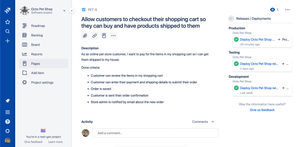 Detailed deployment info on issue in Jira