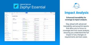 Stay ahead with advanced traceability and powerful reports that allow you to focus on coverage and root cause analysis, ensuring you understand the full impact of any changes on requirements and test cases.